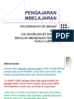 Inovasi Pengajaran Dan Pembelajaran