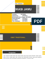 Saintifikasi Jamu PSBA