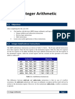 COE301 Lab 3 IntegerArithmetic