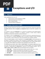 COE301 Lab 8 MIPS Exceptions and IO