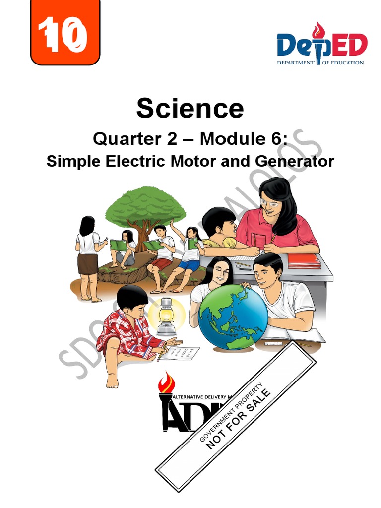 Science 10 Q2M6 Simple Electric Motor and Generator | PDF | Electric Motor  | Electric Generator