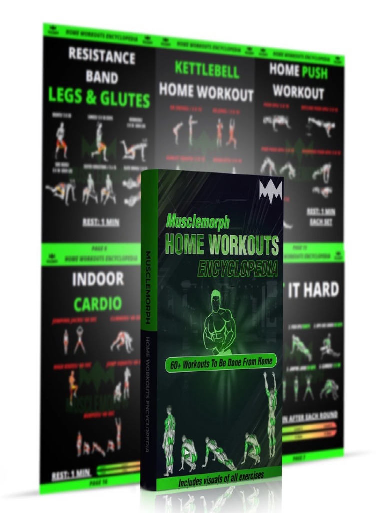 Home Workouts Encyclopaedia 60 Workout Programs To Stay Active From ...