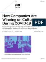 C-How Companies Are Winning On Culture During COVID-19