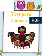 Test para Conocer A Nuestros alumnosOK