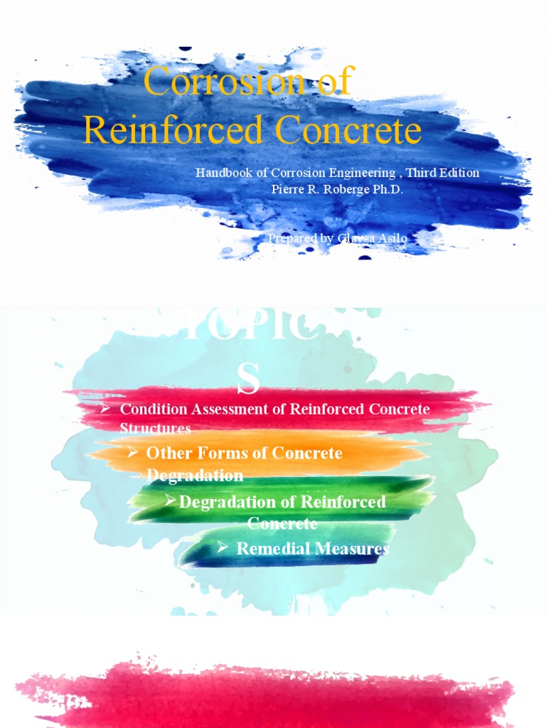Corrosion of Reinforced Concrete: Handbook of Corrosion Engineering ...