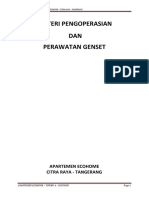 Materi Pengoperasian Dan Perawatan Genset