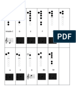 Recorder Fingerings