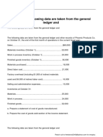 The Following Data Are Taken From The General Ledger and