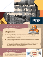 Controversies and Conflicting Views in Philippine History: FINALS Week 1-2