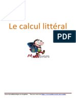 Distributivite Cours Maths 5eme