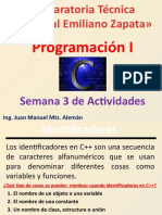 Semana 3 - Programacion I