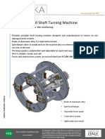 TA200-400 Shaft Turning Machine: Solutions For On-Site Machining