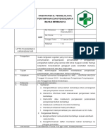 SOP Inventarisasi, pengelolaan, penyimpanan dan penggunaan bahan berbahaya