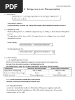 Types of Thermometers and Their Uses | PDF | Fahrenheit | Thermometer