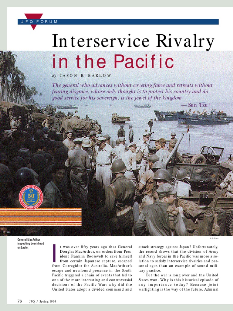 In The Pacific: Interservice Rivalry | Download Free PDF | Douglas Mac ...