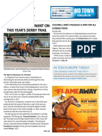 Homebreds Dominant On This Year'S Derby Trail: in TDN Europe Today