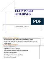 Multistorey Buildings - Lecture Notes