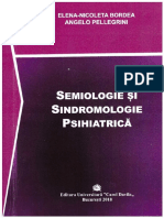 Semiologie Si Sindromologie Psihiatrica - Bordea Elena Nicoleta, Pellegrini A