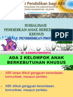 SOSIALISASI Abk PKK Diksus 2018 Kabkota