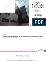Team 2 - Axel Springer Case