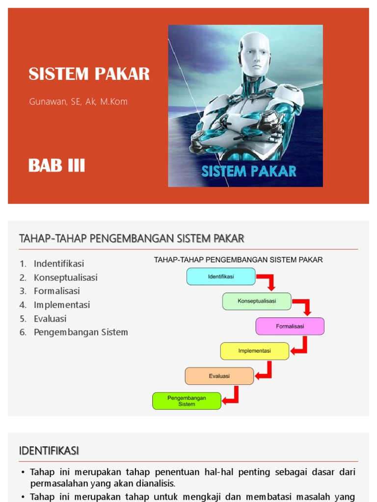 Tahapan Pengembangan Sistem Pakar | PDF