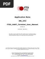 Android An 242 FTDI UART Terminal User Manual