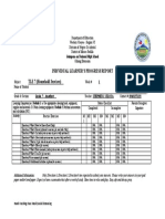 Individual Learner'S Progress Report TLE 7 (Household Services)