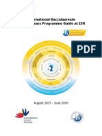 International Baccalaureate Primary Years Programme Guide at ISR