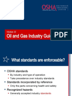 22 Oil Gas Industry Guidelines