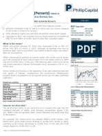 Semen Indonesia (Persero) : Slower Sales Volume Reflected On Bottom Line