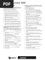 Unit 3 Grammar Practice: Modal Verbs Modal Perfects