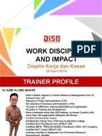 Displin Kerja Dan Kesan