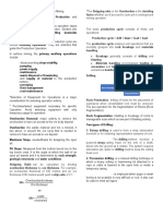 Lesson 7 Unit Operations in Mining