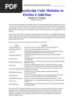 Download Using Javascript Code Modules in Firefox Add-ons by Finnbarr P Murphy SN49537950 doc pdf