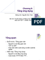 Chương 9 Tầng Ứng Dụng