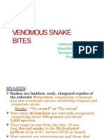 Venomous Snake Bites: Iswarya Obilineni Assistant Professor Nirmala College of Pharmacy