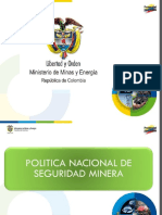 1 Política Nacional Seguridad Minera