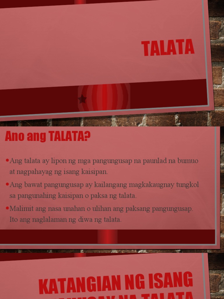 Talata | PDF