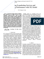 Examining E-Marketing Services and E-Marketing Performance With NK Model