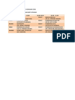 Jadual Waktu PDPR Kelas 3 Gemilang 2021