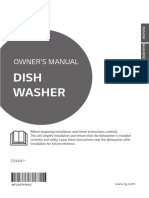 Dish Washer: Owner'S Manual