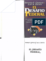 Domingo Cavallo_el Desafio Federal