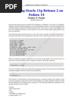 Download Installing Oracle 11g Release 2 on Fedora 14 by Finnbarr P Murphy SN49538852 doc pdf