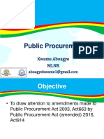 Public Procurement - 914