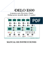 E600 Manual Español