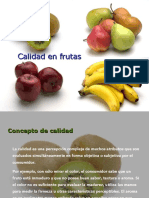 Calidad en Frutas