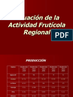 Situación de La Actividad Frutícola Regionalmapa