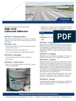 Datasheet: DSB 1516 Lubricant Adhesive