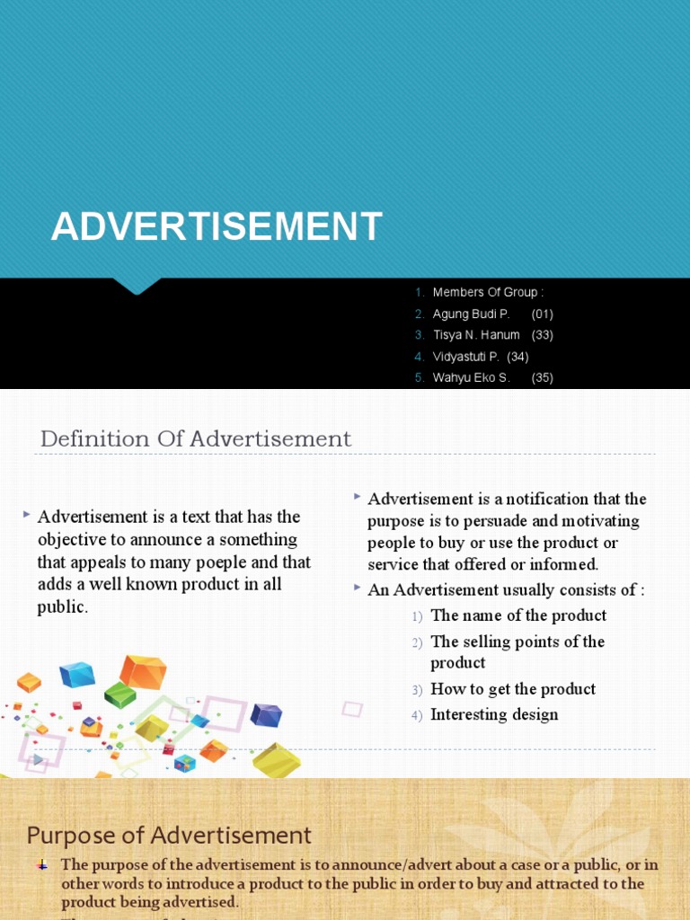 Advertisment | PDF | Promotion And Marketing Communications | Advertising