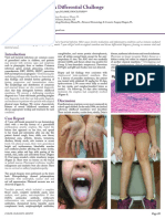 1) - Oral Exam Revealed A White Strawberry Tongue: Ecker, Habashy, Skopit